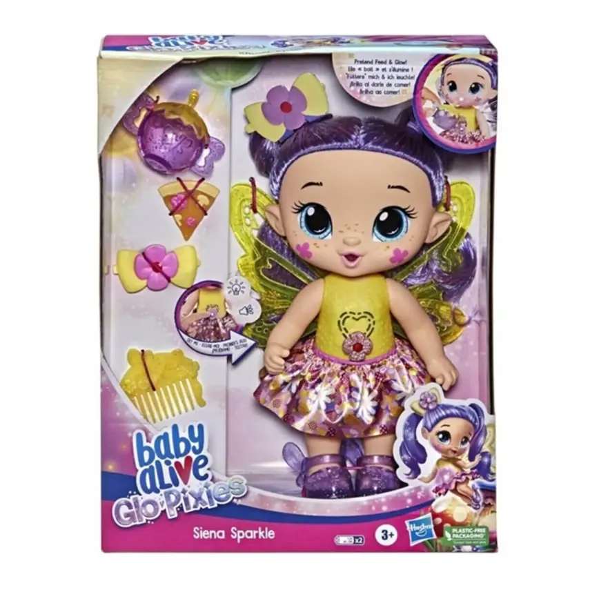 Hasbro Baby Alive Glopixies Peri Bebek Siena - 3