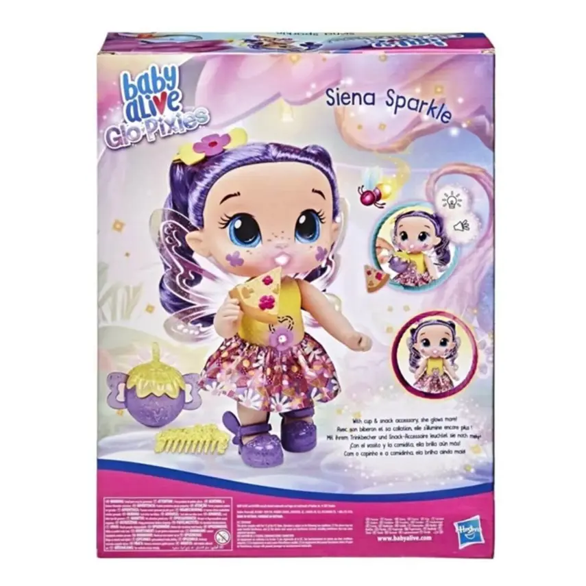 Hasbro Baby Alive Glopixies Peri Bebek Siena - 6