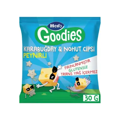 Hero Baby Goodies Peynirli Cips 30 gr