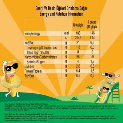 Hero Baby Goodies Süt Mısırlı Cips 30 gr - 5