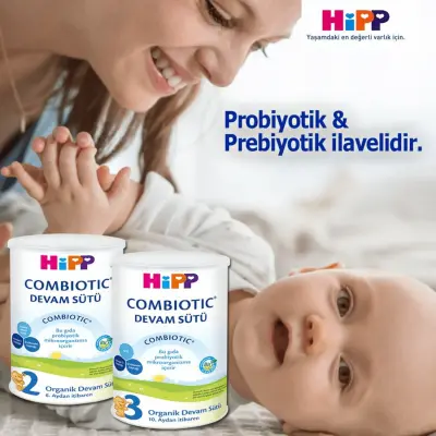 Hipp 2 Organik Combiotic Devam Sütü 350 gr x3 - 5