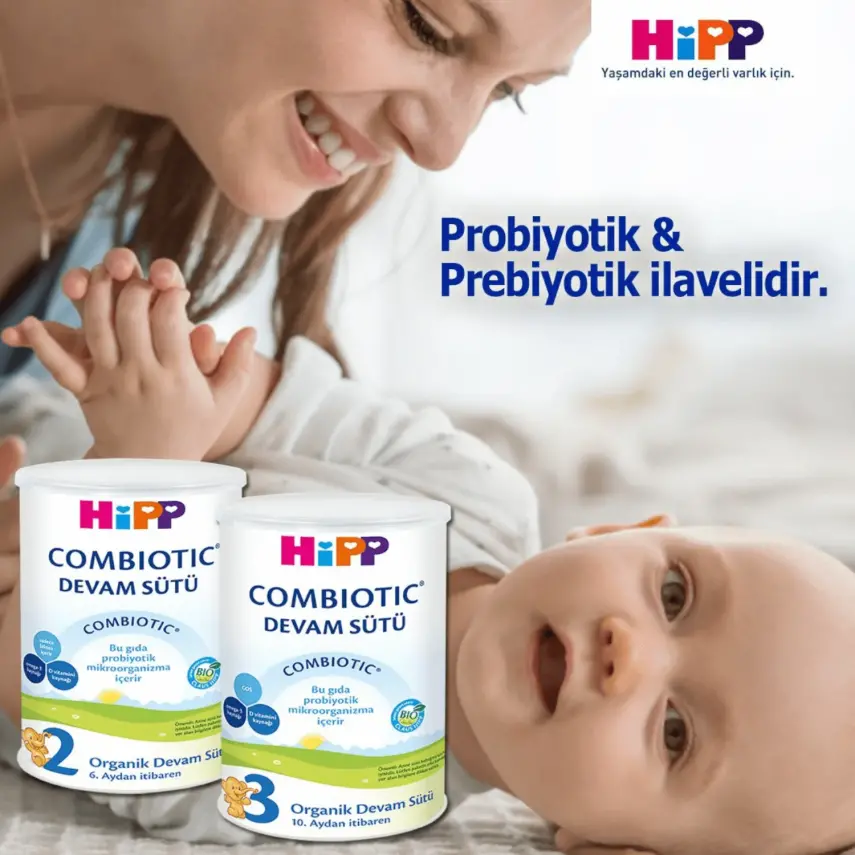 Hipp 3 Organik Combiotic Devam Sütü 350 gr x3 - 5
