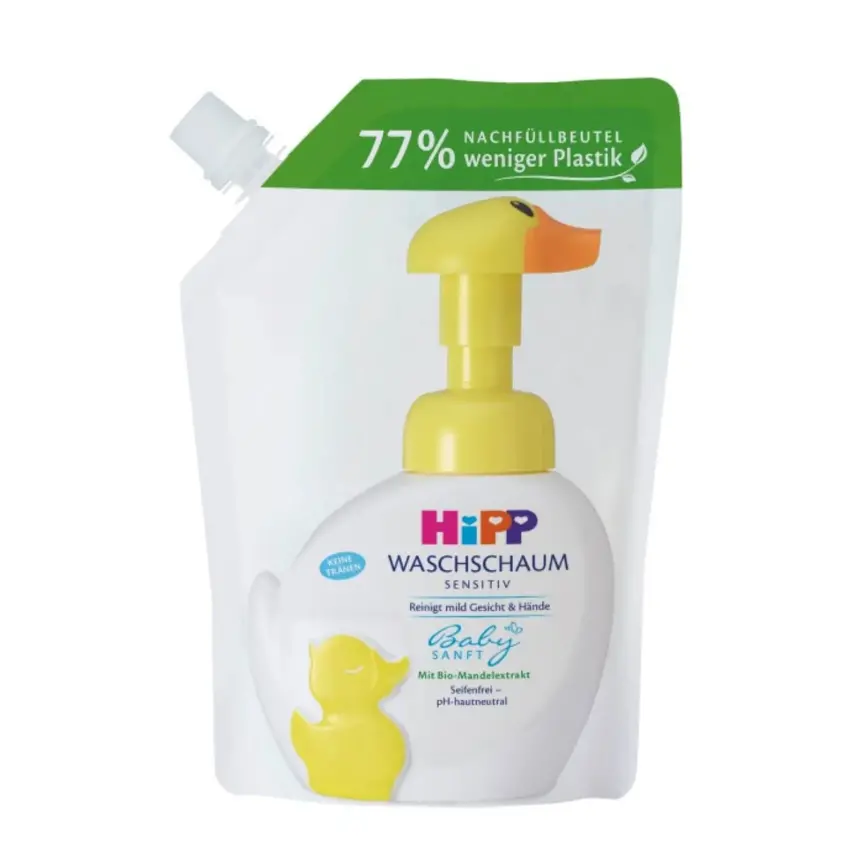 Hipp Babysanft Bebek El ve Yüz Yıkama Köpüğü Yedek Poşet 250 ml - 2