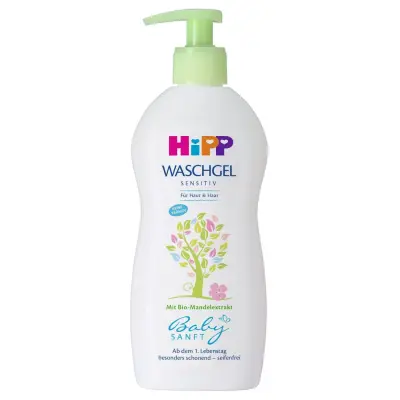 Hipp Babysanft Bebek Saç ve Vücut Banyo Jeli 400 ml - 1