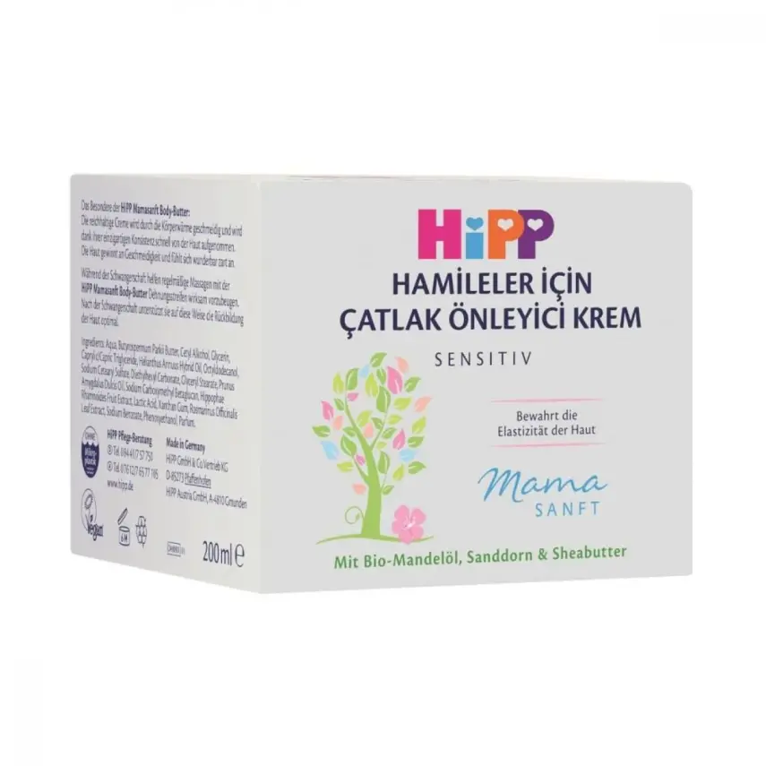 Hipp Hamileler İçin Çatlak Önleyici Krem 200 ml - 2