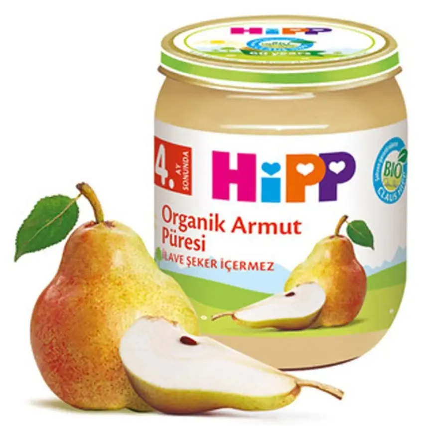 Hipp Organik Armut Püresi 125 gr - 4