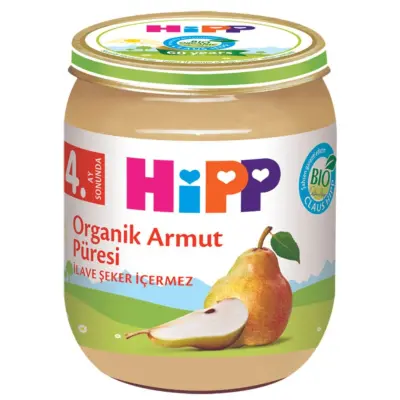 Hipp Organik Armut Püresi 125 gr - 2