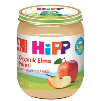 Hipp Organik Elma Püresi 125 gr - 4