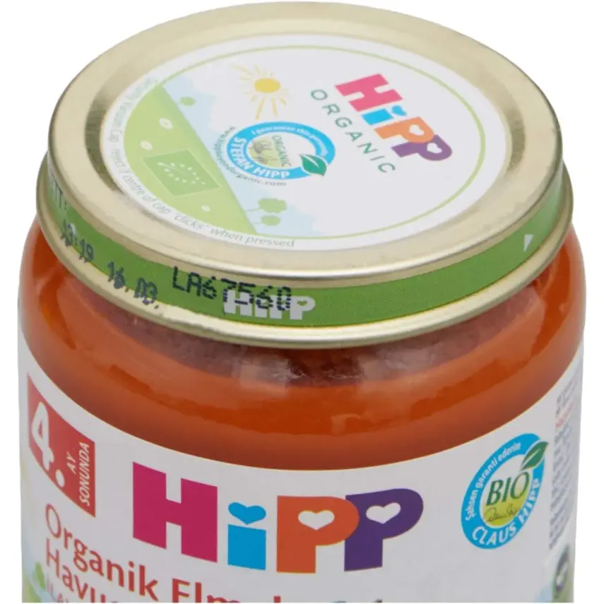 Hipp Organik Elmalı Havuç Püresi 125 gr - 4