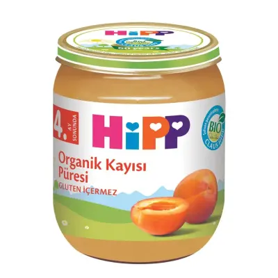 Hipp Organik Kayısı Püresi 125 gr 