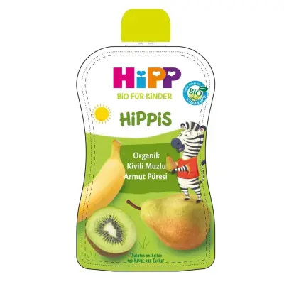 Hipp Organik Kivili Muzlu Armut Püresi 100 gr - 3