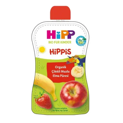 Hipp Organik Muzlu Elmalı Armut Püresi 100 gr - 2