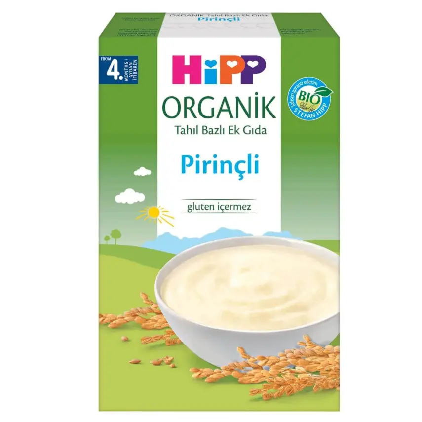 Hipp Organik Pirinçli Ek Gıda Kaşık Maması 200 gr - 1