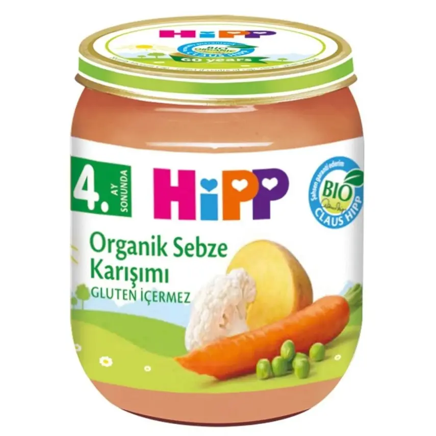 Hipp Organik Sebze Karışımı 125 gr - 1
