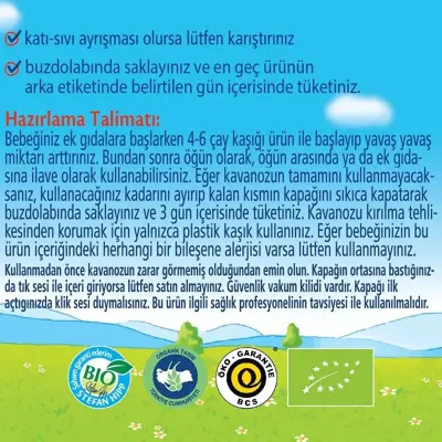 Hipp Organik Yaban Mersinli Elma Püresi 125 gr - 4