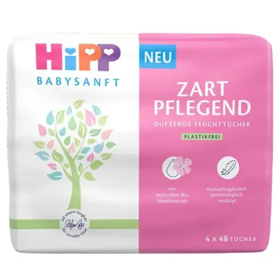 Hipp Temizlik ve Bakım Islak Mendili 4x48li - 3