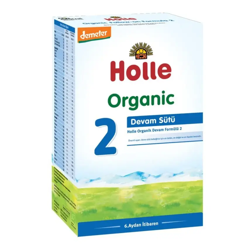 Holle 2 Organik Devam Sütü Maması 600 Gr - 2