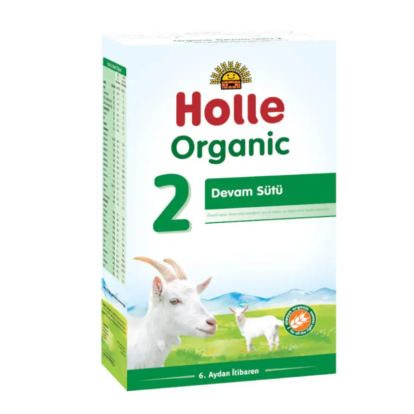 Holle 2 Organik Keçi Sütü Devam Formülü 400 Gr - 1