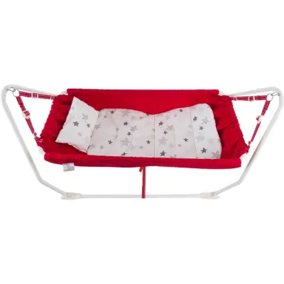 Holmen Marmaris Katlanabilir Hamak Beşik Kırmızı - 2