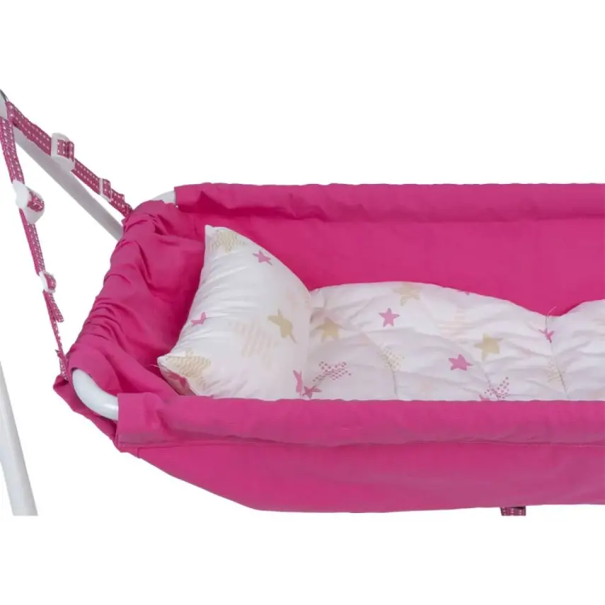 Holmen Marmaris Katlanabilir Hamak Beşik Pembe - 3