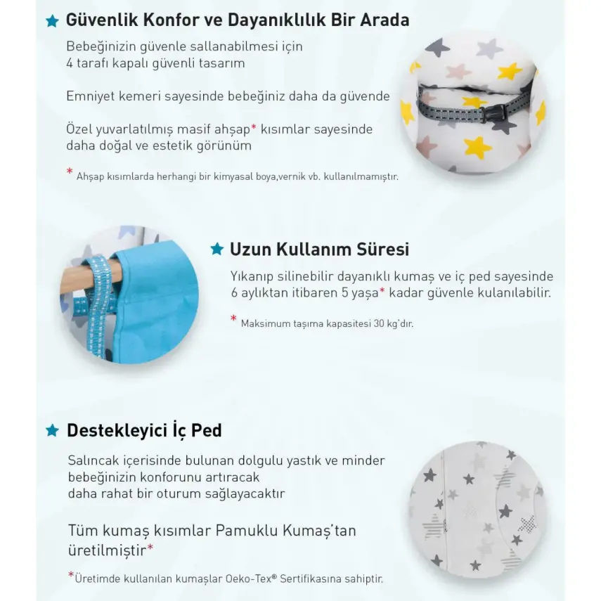 Holmen Şelale Salıncak Gold - 11