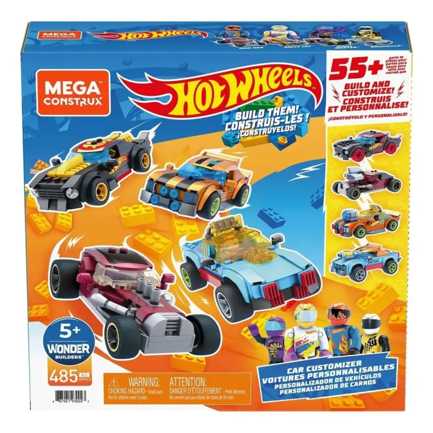 Hot Wheels Aksesuarlı Dörtlü Araç Set - 3