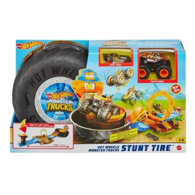 Hot Wheels Canavar Kamyonlar Akrobasi Tekerleği Oyun Seti