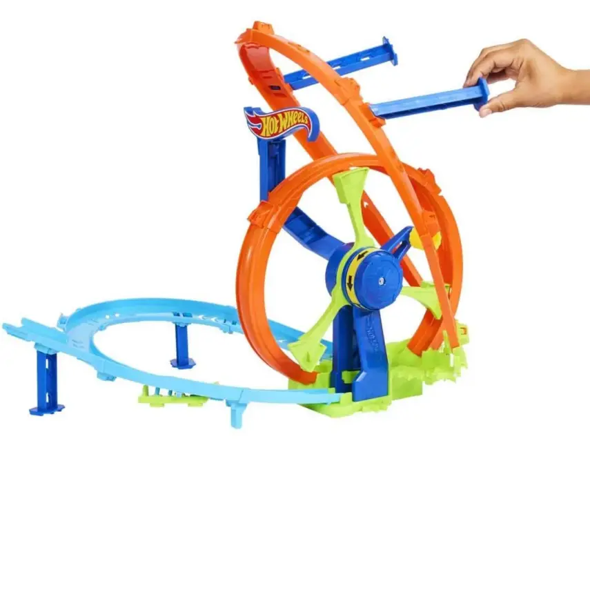 Hot Wheels Hızlı Fırlatma ve Döngü Parkuru Oyun Seti - 6