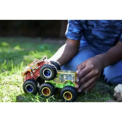 Hot Wheels Monster Trucks Güçlü İkili 1:64 Arabalar - 5