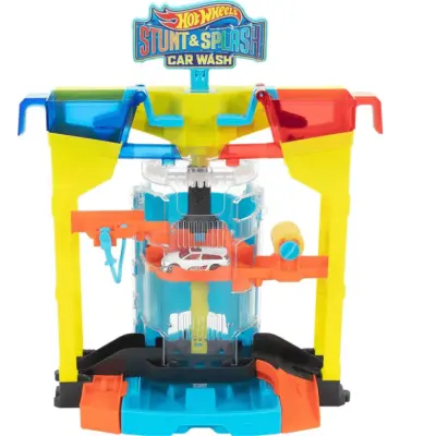 Hot Wheels Oto Yıkamada Renk Değiştirme Oyun Seti - 6