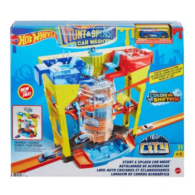 Hot Wheels Oto Yıkamada Renk Değiştirme Oyun Seti - 4