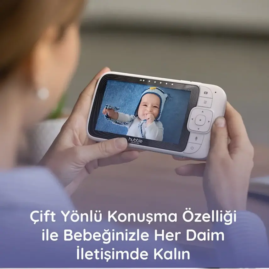 Hubble Nursery Pal Cloud  Wifi-Connect 5 inç Dijital Bebek Kamerası - 13
