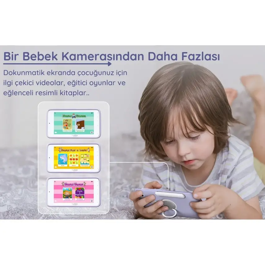 Hubble Nursery Pal  Deluxe 5 inç Dijital Bebek Kamerası - 2