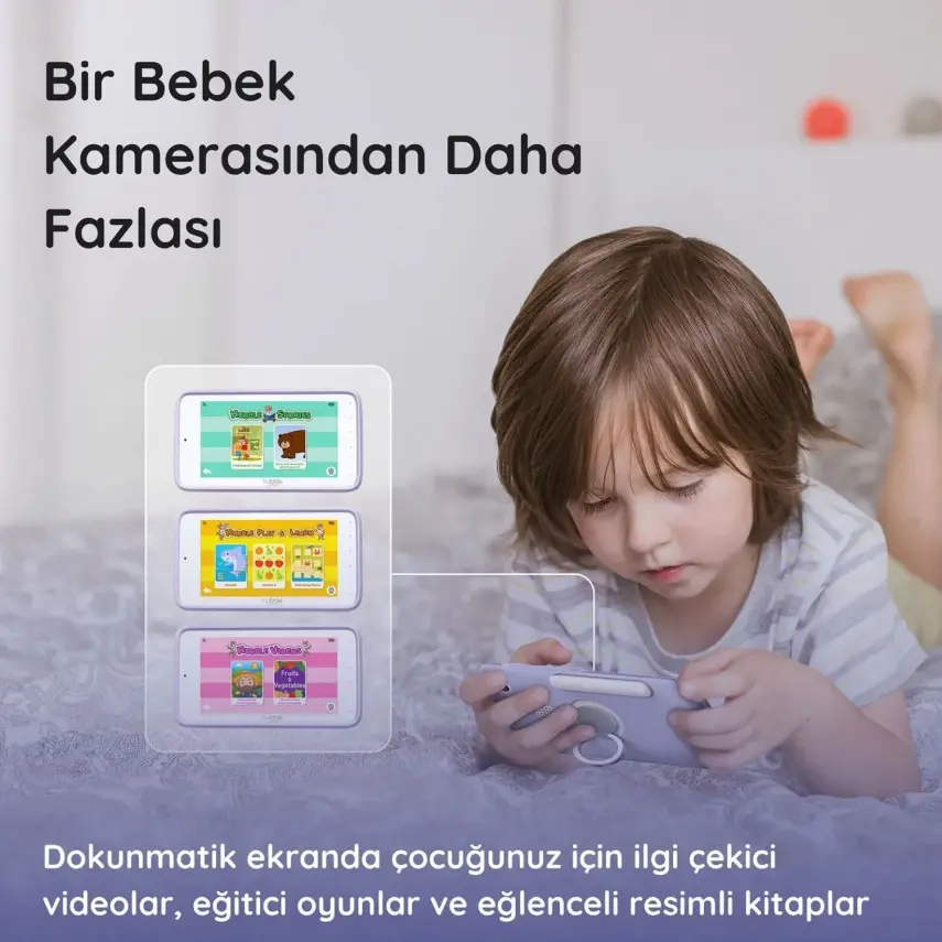 Hubble Nursery Pal  Deluxe 5 inç Dijital Bebek Kamerası - 22