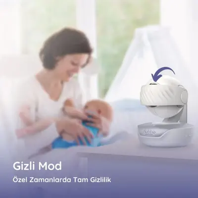 Hubble Nursery Pal  Deluxe 5 inç Dijital Bebek Kamerası - 20