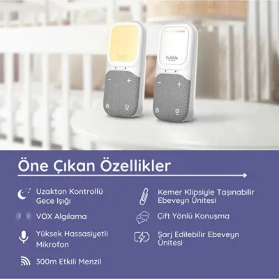 Hubble Sense Glow  Bebek Telsizi - 6