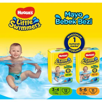 Huggies 5- 6 Beden Mayo Külot Bebek Bezi (12-18 kg) ve Sebamed 50 Faktör Bebek Güneş Kremi 75 ml - 2