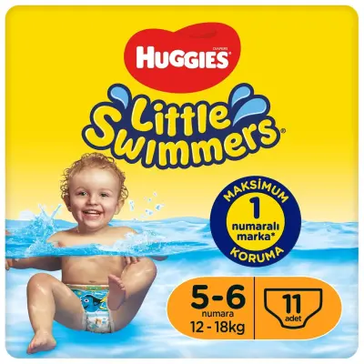 Huggies Little Swimmers Mayo Bebek Bezi Large 12-18 Kg  - 6