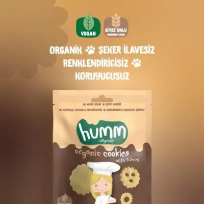 Humm Tahinli ve Pekmezli Vegan Kurabiye 55 gr - 2