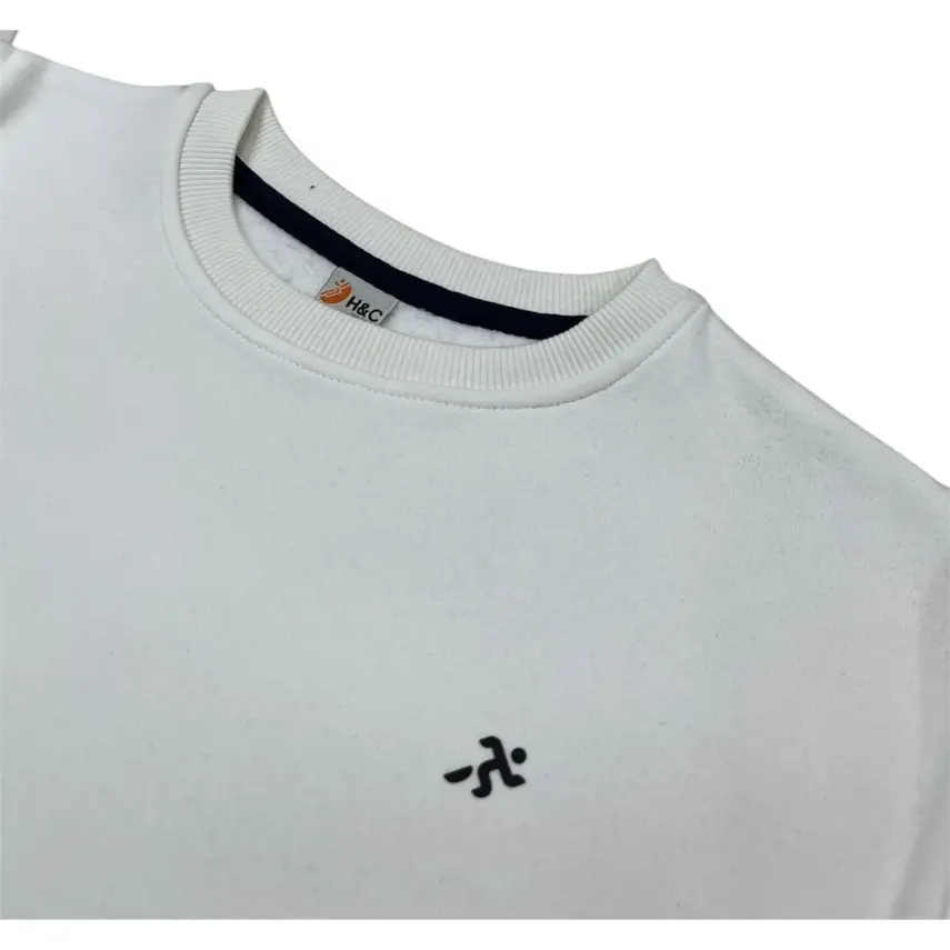 Hvc Çocuk Eşofman Takımı Şardonlu Lacivert - Krem - 2