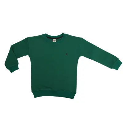 Hvc Çocuk Eşofman Takımı Siyah - Koyu Yeşil - 2