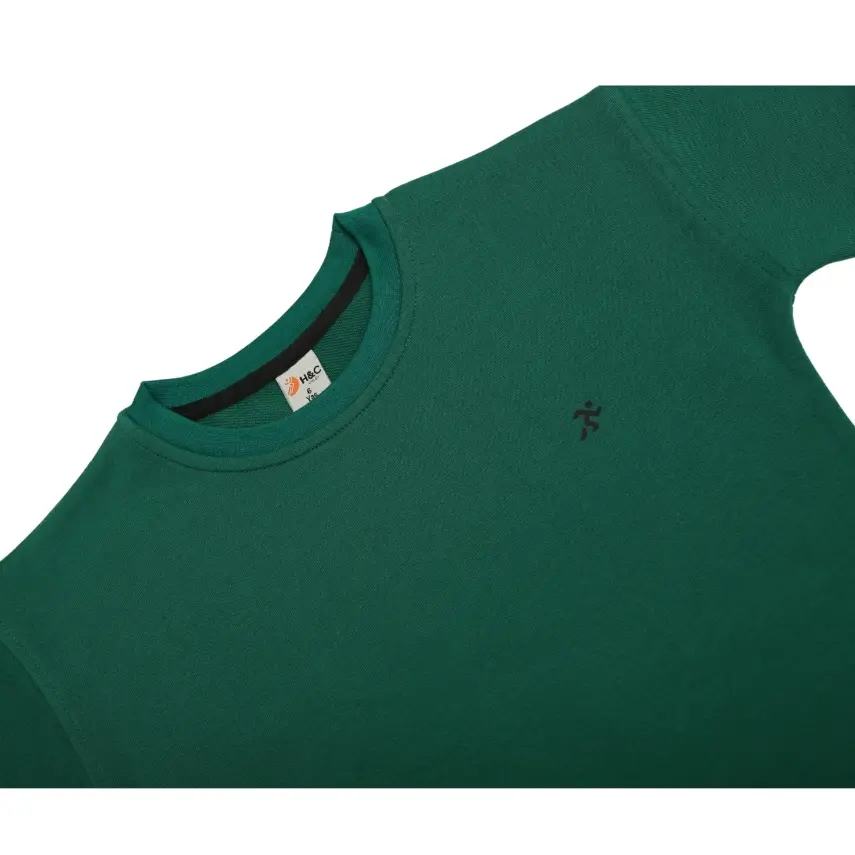 Hvc Çocuk Eşofman Takımı Siyah - Koyu Yeşil - 4