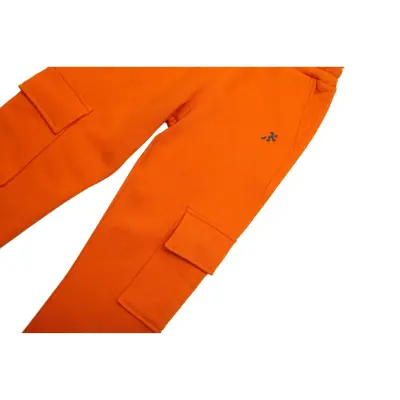 Hvc Çocuk  Eşofman Takımı Turuncu - Beyaz - Krem - 12