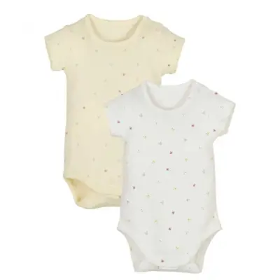 İdil Baby Kız Body 2li Çiçekli