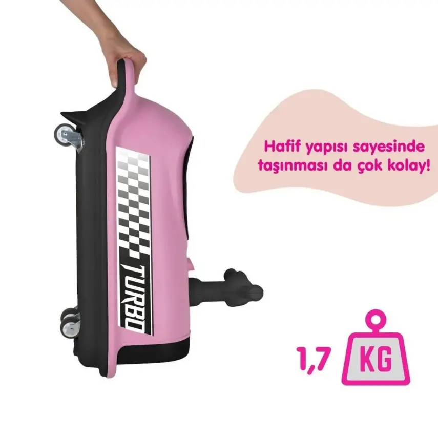 İlk Arabam Turbo Bingit Araba Pembe - 6