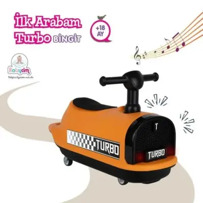 İlk Arabam Turbo Bingit Araba Turuncu - 2