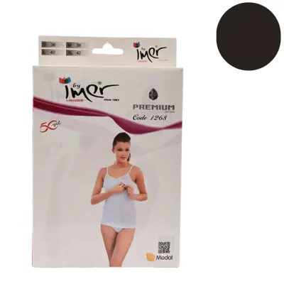 İmer Emzirme Atleti Siyah 3/L 