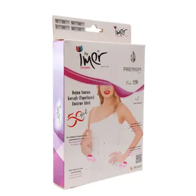 İmer Emzirme Korse Atleti Siyah 1/S - 2