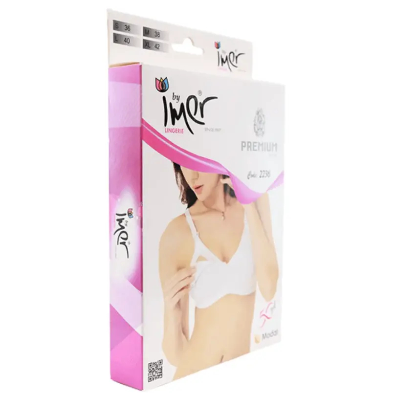 İmer Emzirme Sütyen Modal Beyaz 95B - 2