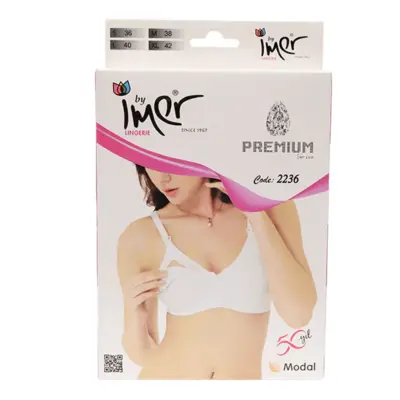 İmer Emzirme Sütyen Modal Siyah X100 - 3